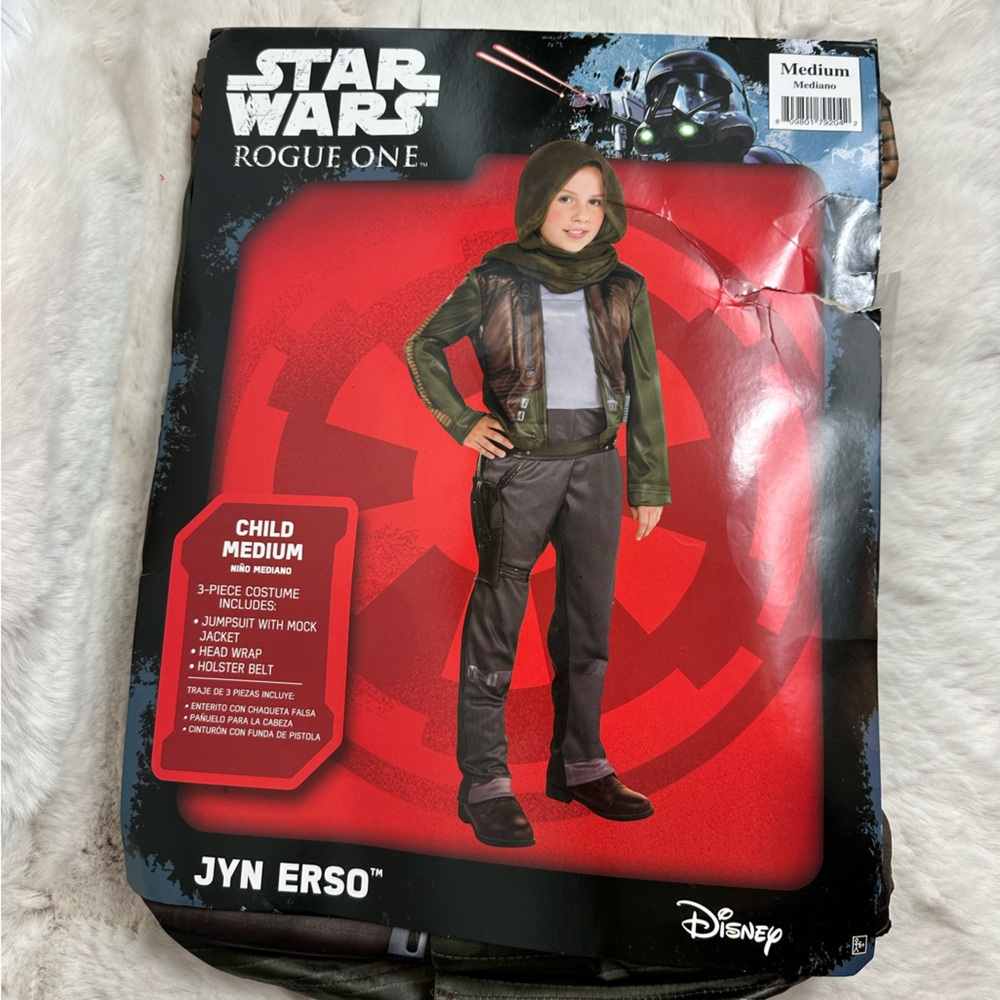 Star Wars Rogue One Jyn Erso Youth Costume.. size medium